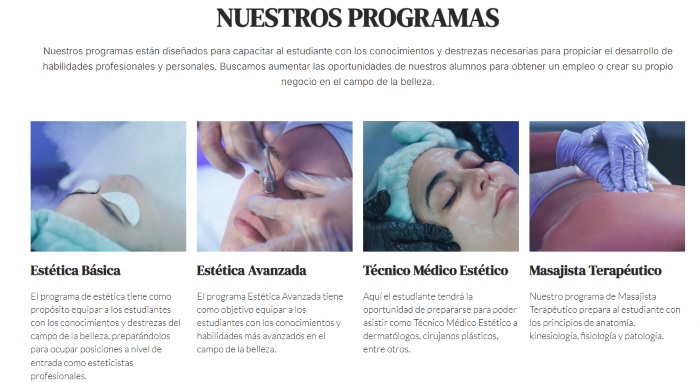 programas de estética en puerto rico 2024