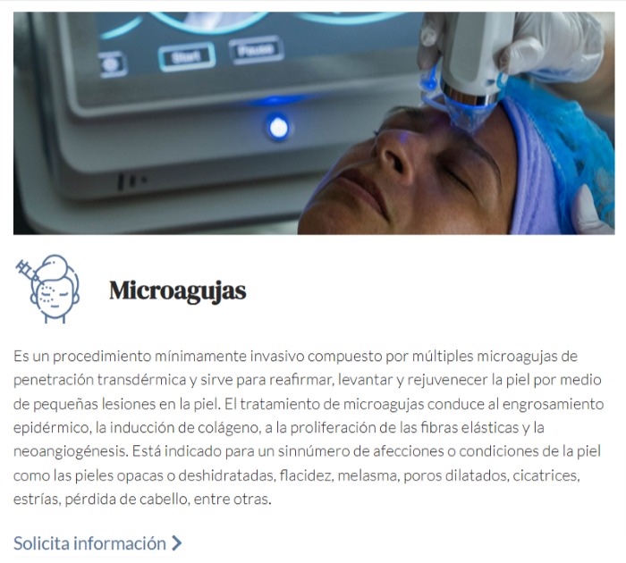 tratamiento microagujas facial en puerto rico