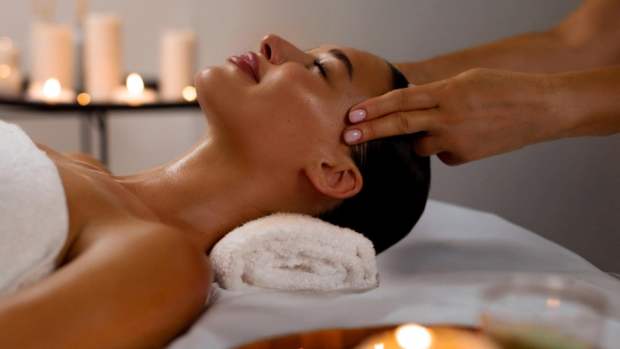 mujer realizando técnicas de SPA